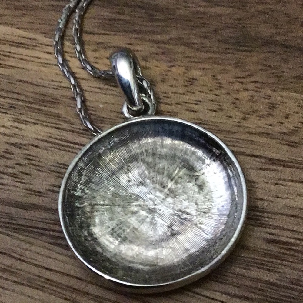 Vintage Silvertone Chain Scroll Design Set - image 4